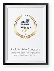India Mobile Congress - Winner of Grand Innovation Challenge - PlayAblo LMS, 2019